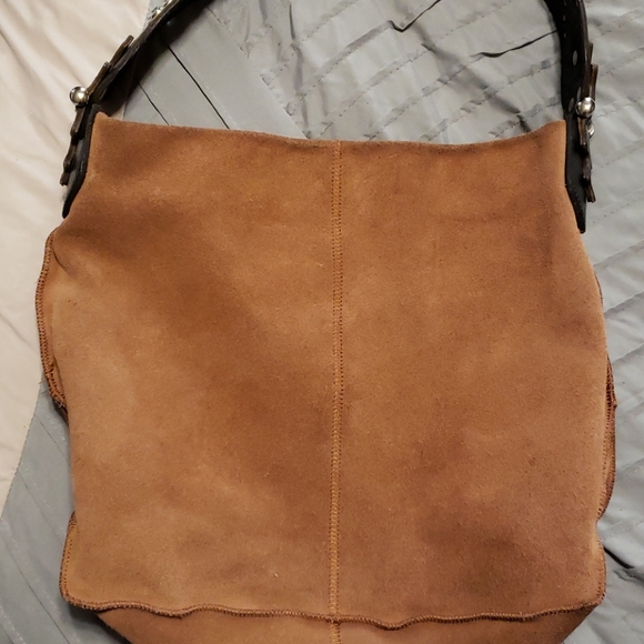 Suede shoulder bag by Wilsons Leather - Picture 5 of 12